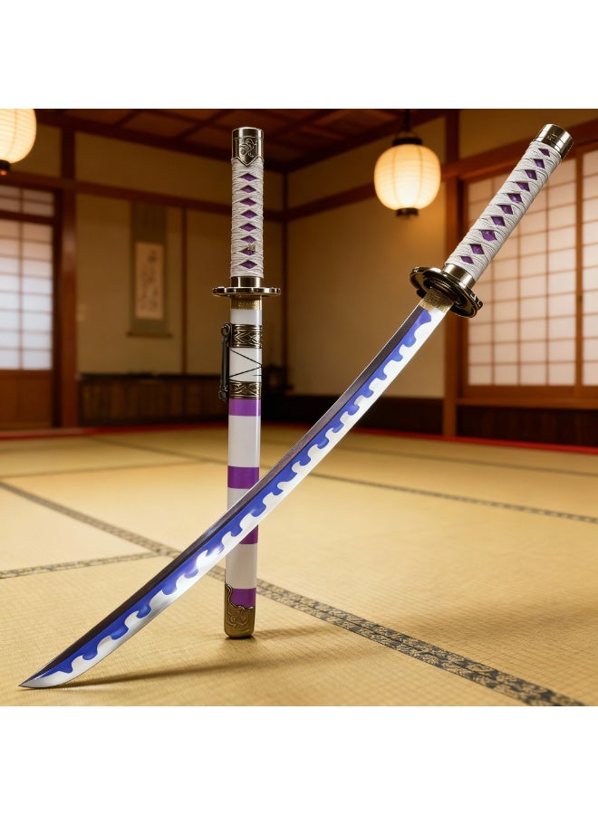 O8.design Anime | Tengu Yamato Tetsu's Sword Replica (1:1 Scale) | High-Quality Carbon Steel, Non-Sharpened Prop for Cosplay & Collectors - Image 4