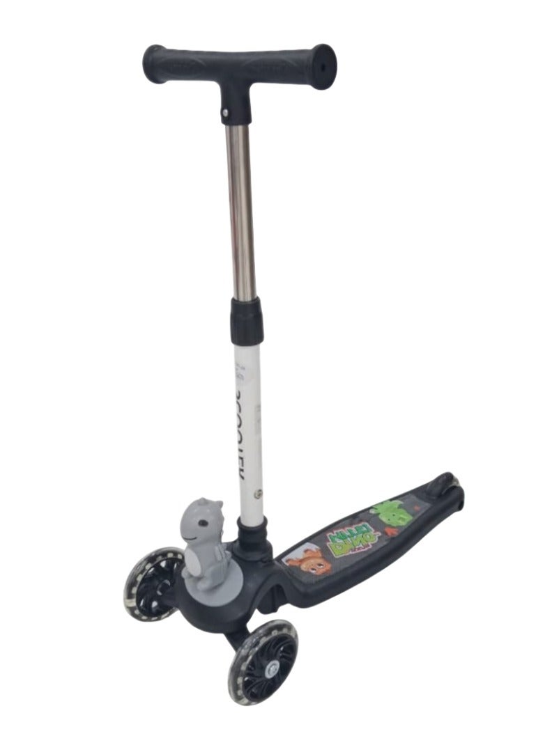 Scooter  Kids 3-Wheel Scooter with LED Flashing Wheels & Animal Handle – Safe & Fun Ride for Boys & Girls - Image 1