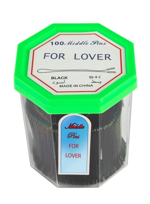 بنس شعر وسط 100قطعة