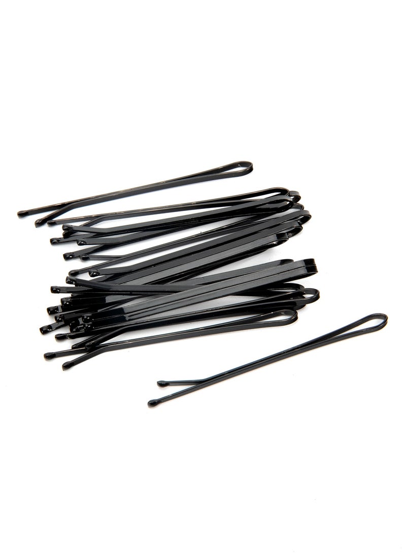FOR LOVER Bobby Pins Set Black  medium100pcs (Color may vary)  - Image 2
