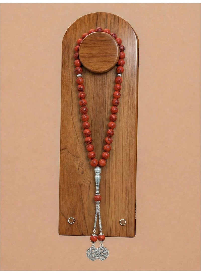 عام 33 سبحة صلاة من الحجر الصناعي/ta S مغلقة/10 مم - Image 1