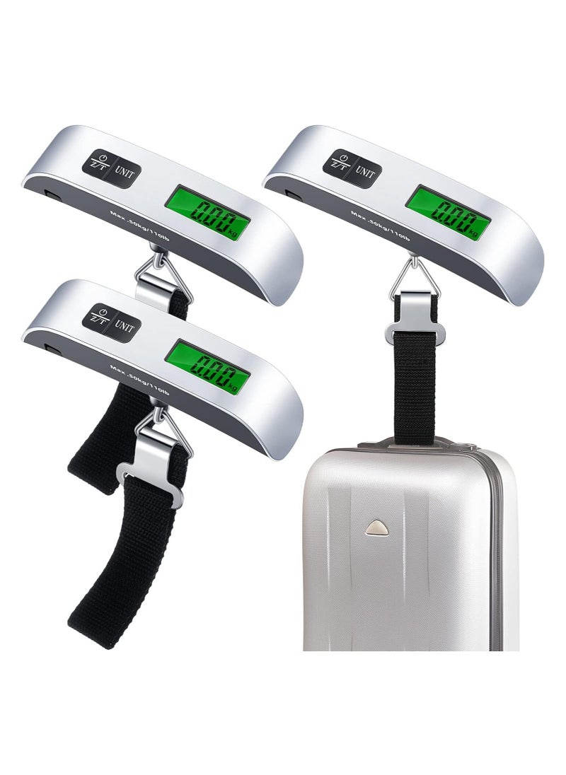 Generic Digital Scale Portable Luggage Scale, High Precision Backlit Hanging Luggage Scale, Max 50kg Travel Scale, Travel Accessories, Perfect Gift by (Black Fire)  - Image 1