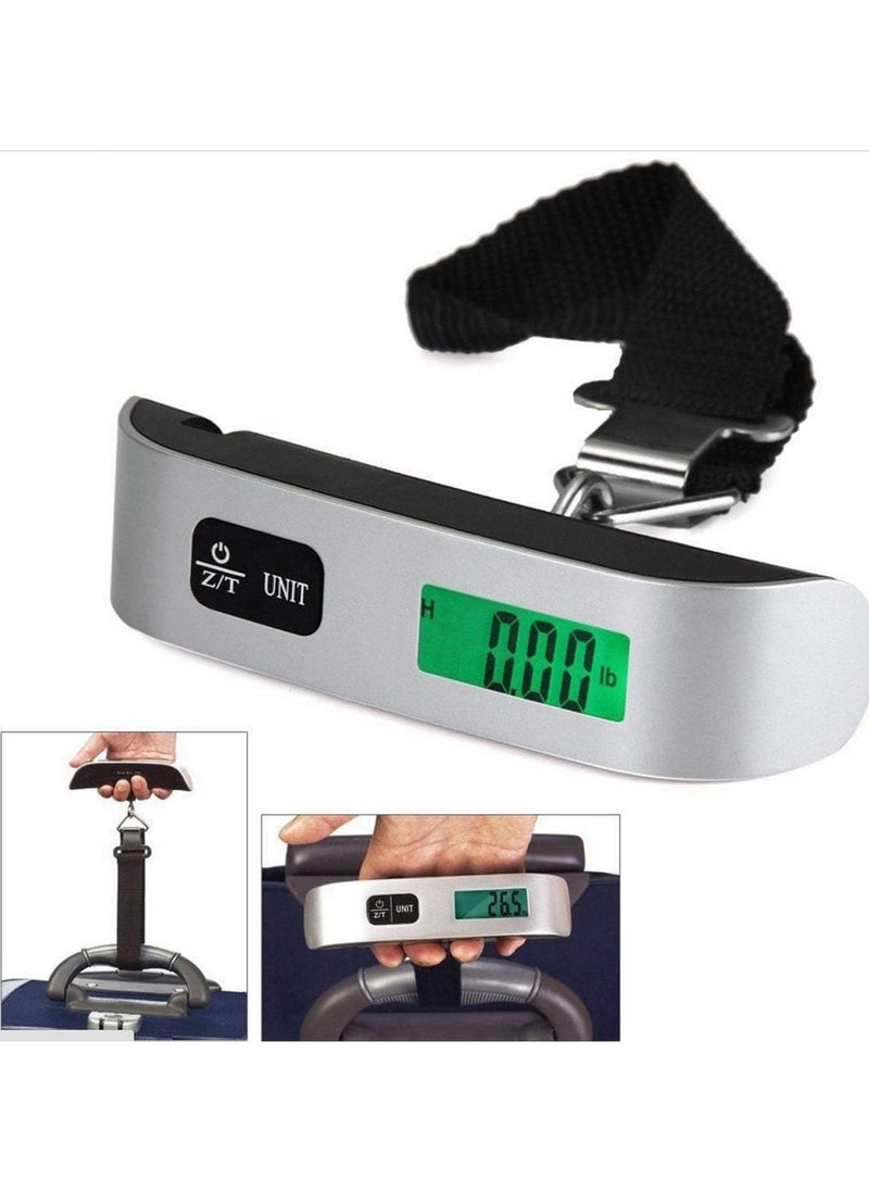 Generic Digital Scale Portable Luggage Scale, High Precision Backlit Hanging Luggage Scale, Max 50kg Travel Scale, Travel Accessories, Perfect Gift by (Black Fire)  - Image 4