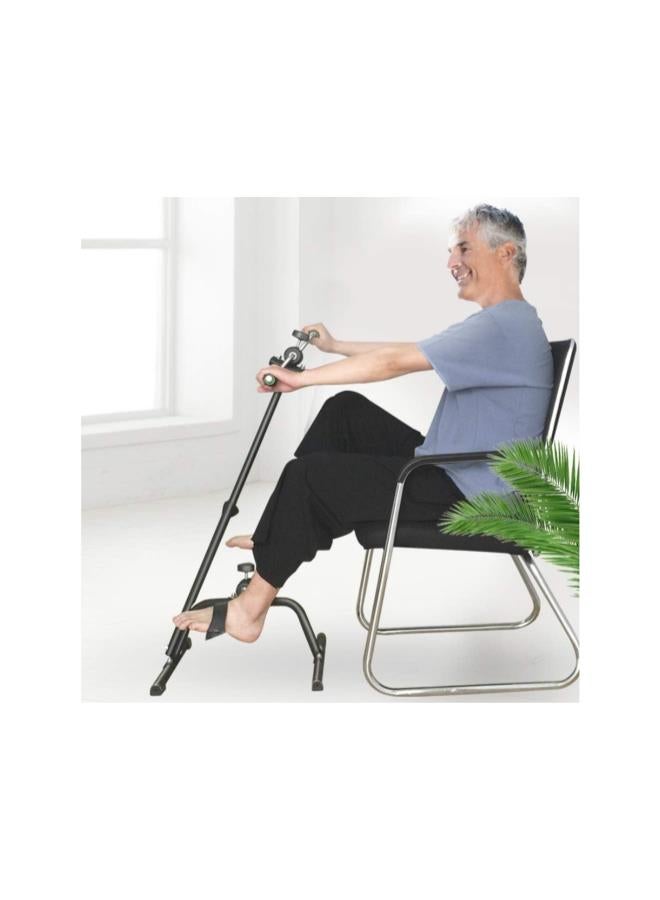 Generic Mini Exercise Bike Pedal Exerciser for Leg and Arm Rehab Work-Out,Adjustable Fitness Rehab Equipment for Seniors,Elderly,Patient  - Image 1