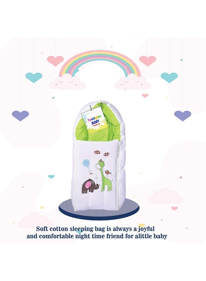 Toddylon توديلون 3 في 1 سرير أطفال كيس نوم | عش محمول | قطن | مجموعة سرير أطفال | حديثي الولادة | الرضع | سرير محمول | للأطفال من الجنسين | سرير نوم (0-6 أشهر) - Image 2