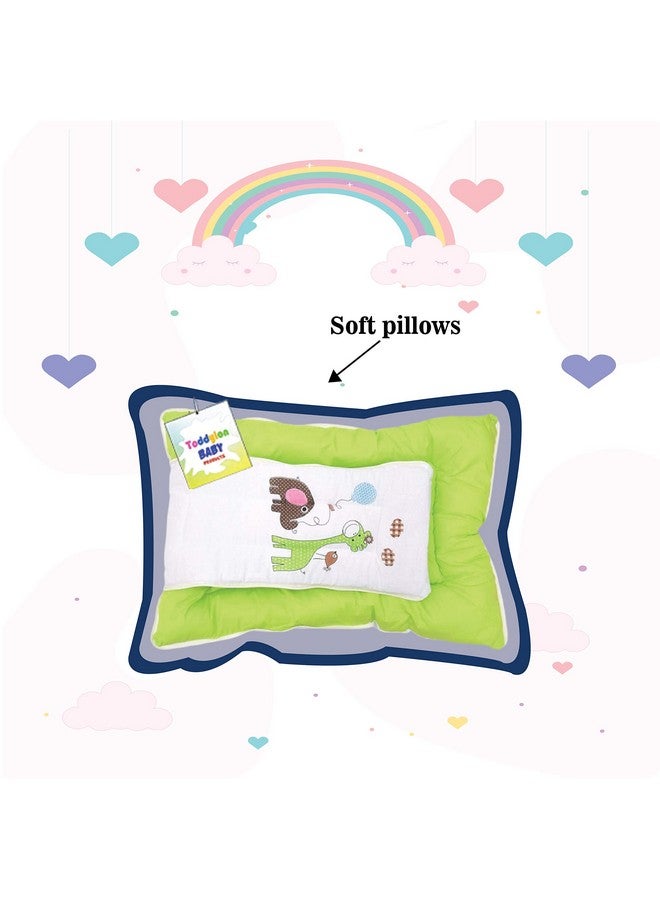 Toddylon توديلون 3 في 1 سرير أطفال كيس نوم | عش محمول | قطن | مجموعة سرير أطفال | حديثي الولادة | الرضع | سرير محمول | للأطفال من الجنسين | سرير نوم (0-6 أشهر) - Image 5