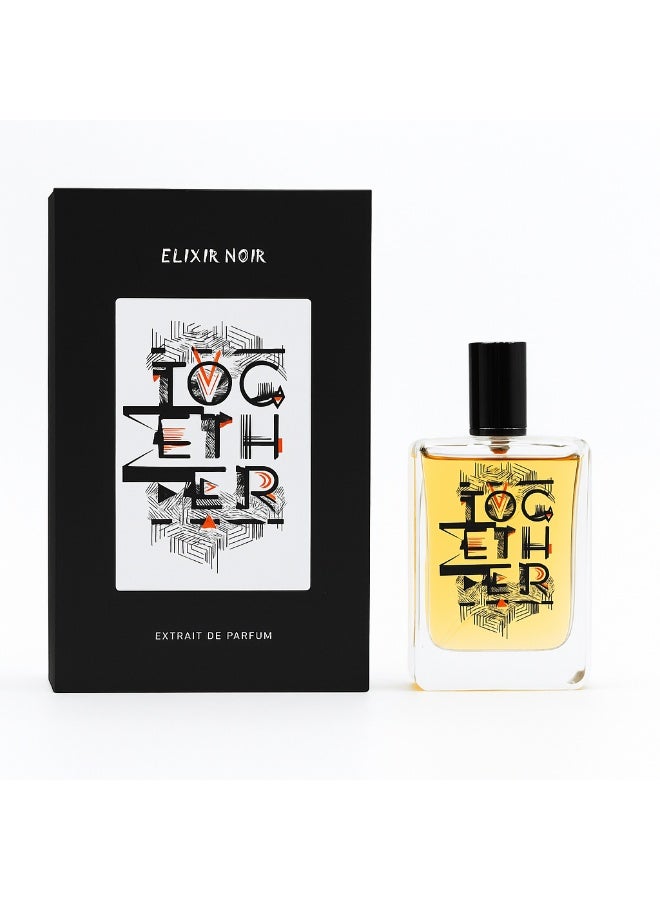 Hermoso Elixir Noir Extrait de Parfum 100ml | Long-Lasting Smoky Oud Perfume for Unisex - Image 2