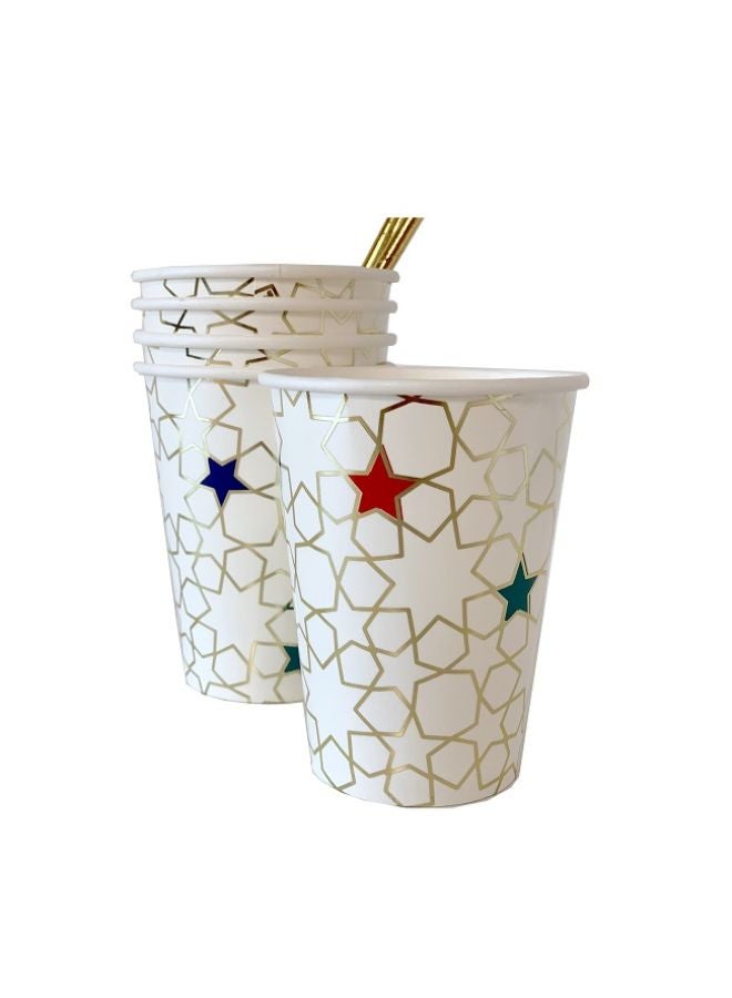 Party Camel 9 oz Star Pattern Cups - Image 2