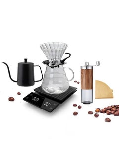 6-Pieces V60 Coffee Set Pour Over Drip Coffee Maker Set Specialized V60 Kit