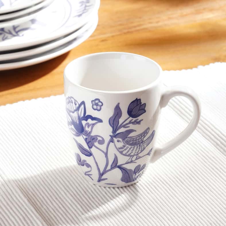 Pan Home طقم عشاء كاملا إنديغو 16 قطعة للجميع - Image 5