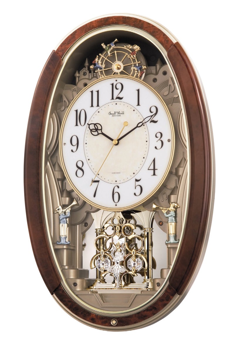 Rhythm Clocks Rhythm Clocks Trumpet Boys Musical Motion Clock 