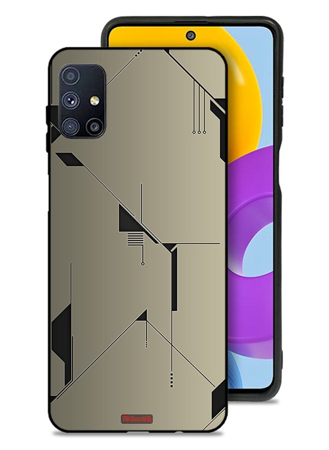 Tolwak Samsung Galaxy M51 Protective Case Cover Minimalism Abstract Digital Art  - Image 1