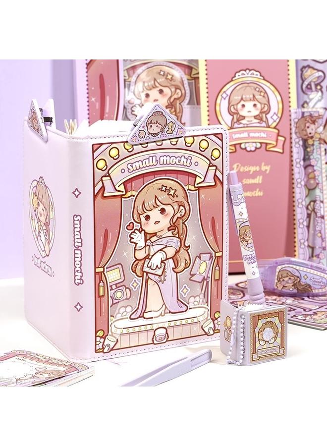 Bluejw Small Mashu Handbook Suit The Voice Of Love New Gift Box Ran Ran Star New Product Handbook Notebook Luxury - Image 3