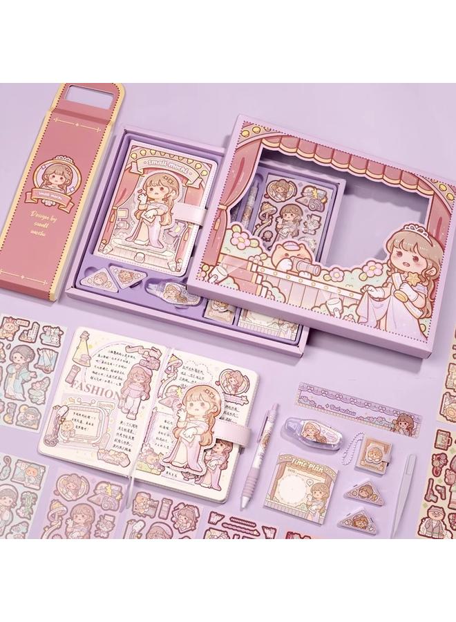 Bluejw Small Mashu Handbook Suit The Voice Of Love New Gift Box Ran Ran Star New Product Handbook Notebook Luxury - Image 4