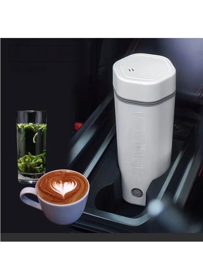General - Portable Electric Kettle Car Heating Mug 350ml Stainless Steel Travel Kettle Electric Small Auto Shut Off Car Camping Road Trip - Image 1
