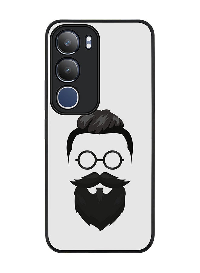 Stylizedd For vivo Y19s / Y19s Pro Case,Slim fit Camera Protection, Shockproof Thin Phone cover  - Beard Hipster