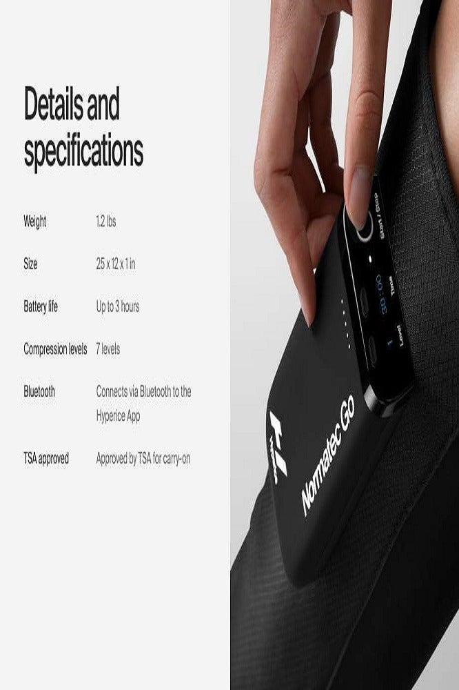 HYPERICE Normatec lower legs - Recovery System with Patented Dynamic Compression Massage Technology - Targeted Relief for Pain and Inflammation - FSA-HSA Approved  - Image 2
