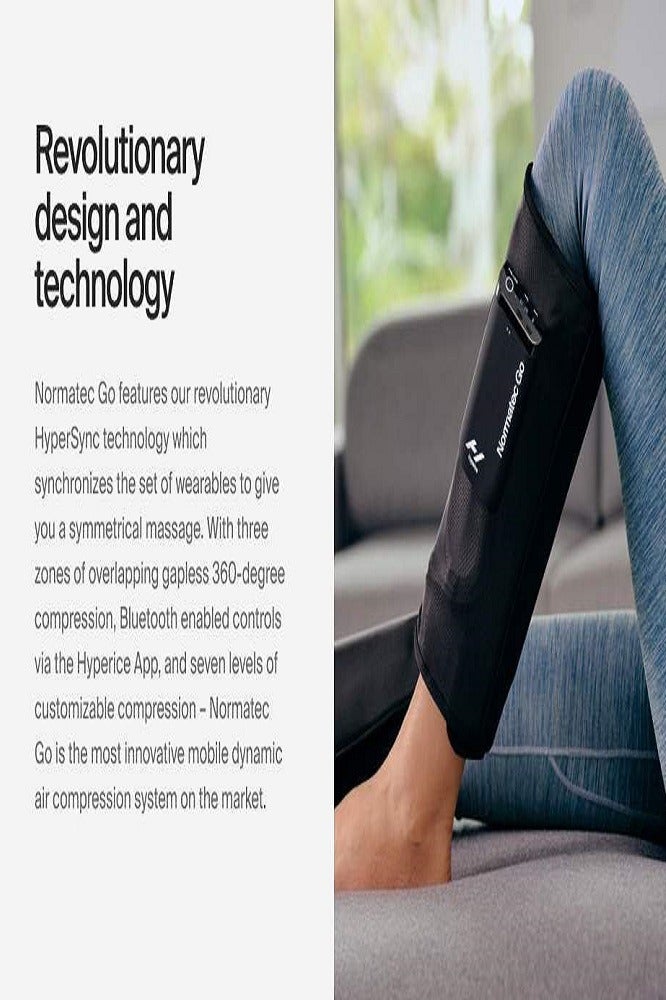 HYPERICE Normatec lower legs - Recovery System with Patented Dynamic Compression Massage Technology - Targeted Relief for Pain and Inflammation - FSA-HSA Approved  - Image 3