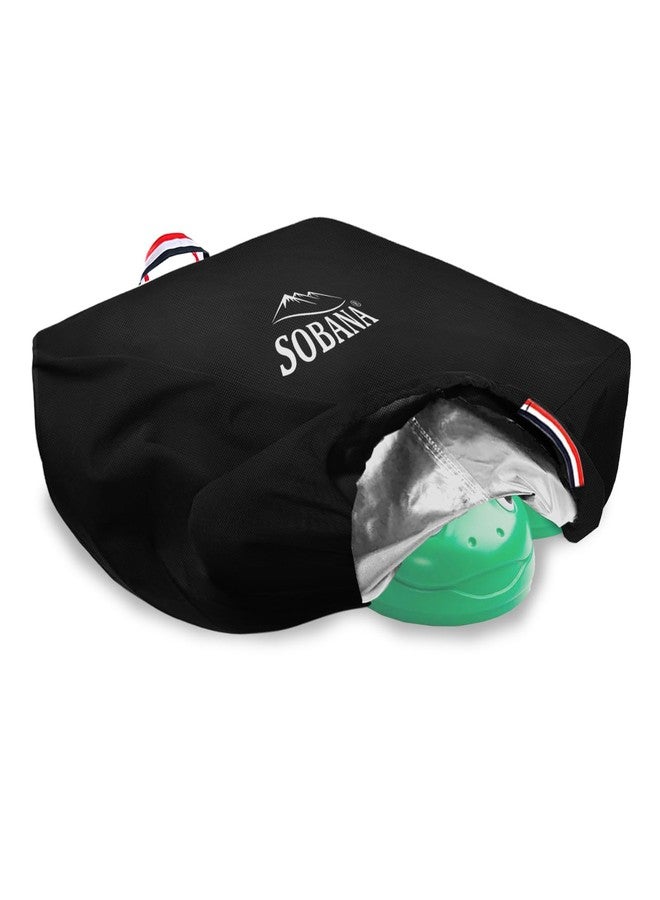 Sobana Waterproof Cover for Turtle Sand Box,Dust Proof Anti-UV Outdoor Turtle Kids Sand Box Cover(Cover only,Black) - Image 1