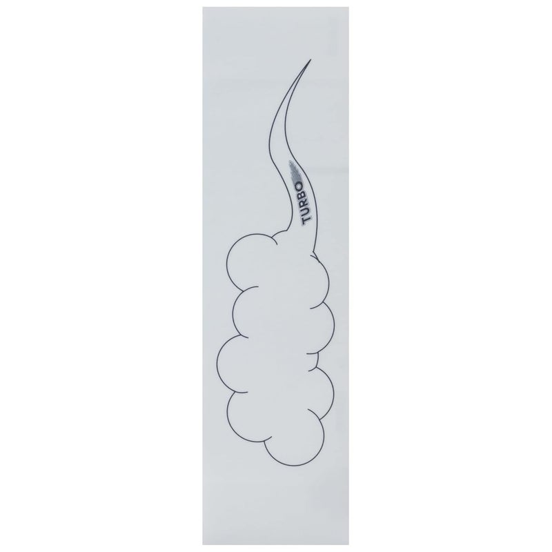 Turbo 9 x 33 Inch Skateboard Grip Tape Sheet Flying Cloud - Image 1