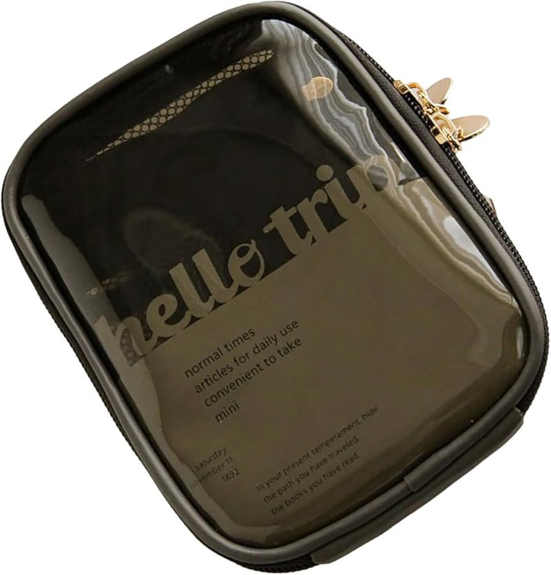 Travel Toiletry Bag Portable Sturdy Pouch With Multiple Compartments For Organized Storage Color A - Image 1