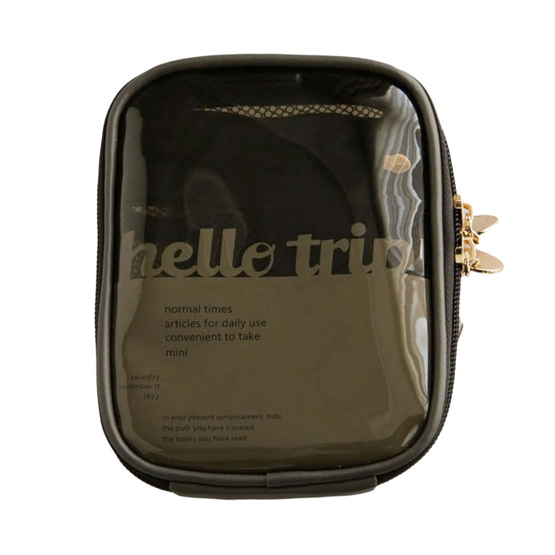 Travel Toiletry Bag Portable Sturdy Pouch With Multiple Compartments For Organized Storage Color A - Image 5