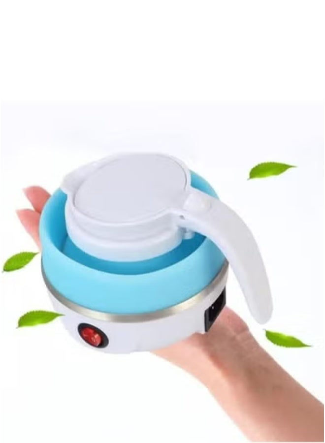 TIGER Travel Portable Foldable Electric Kettle | Collapsible Silicone Water Boiler for Coffee & Tea | Fast 600ML Boiling Capacity | Compact & Lightweight Design for Travel, Camping & Home Use | 110V-220V Dual Voltage Small Electric Kettle | Ideal for Easy Boiling Anywhere - Image 5