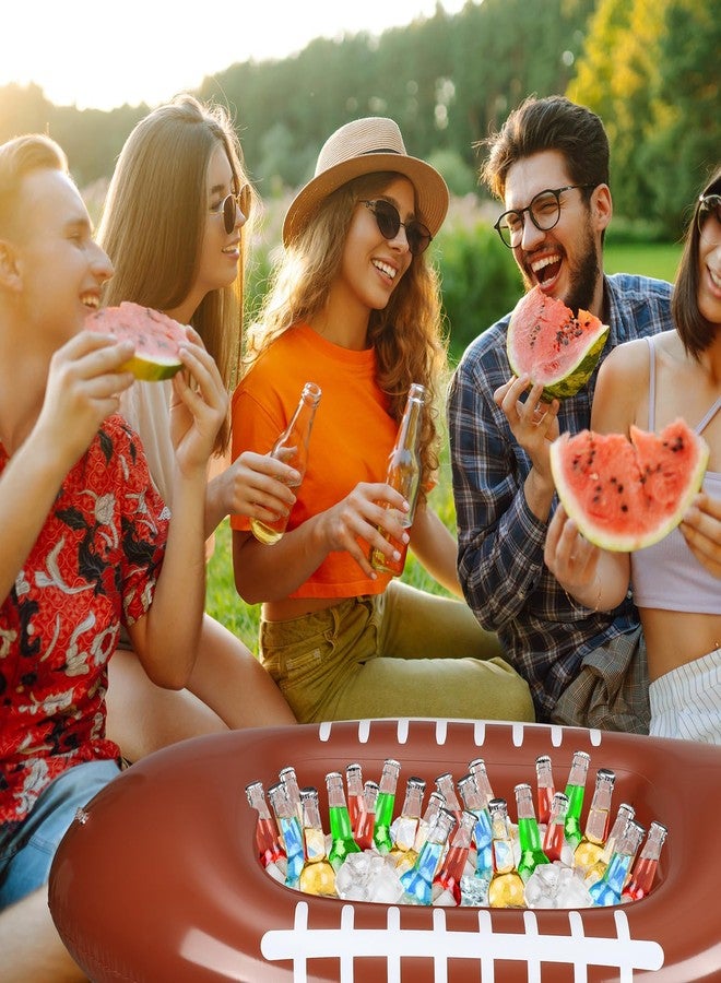 Zhanmai 2 Pcs Inflatable Football Drink Cooler Football Party Supplies Inflatable Cooler for Sports Party Favor Decorations - Image 5