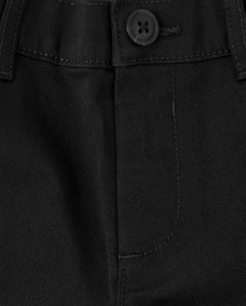 The Children's Place baby boys And Toddler Stretch Skinny Chino Pants Jeans, Black Single, 12-18 Months US - Image 2