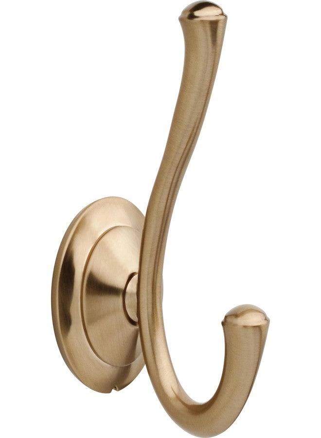 DELTA 79435-CZ 73835, Double Robe Hook, Champagne Bronze - Image 1