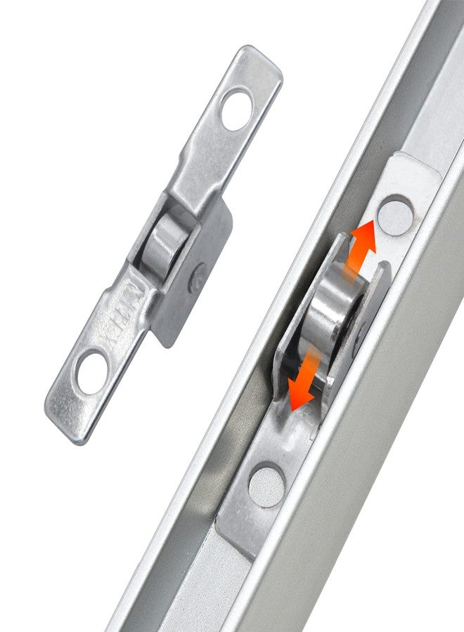 KIBBEH 12 Pack 3/8 inch Push-Pull Sliding Window Roller Metal Wheels, Universal Metal Sliding Axles Window Pulley Single Rollers Wheel Suitable for Windows, Cabinets, Doors, and Other DIY Work - Image 5