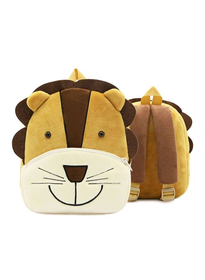 Animal Design Backpack Yellow/Brown - Image 2