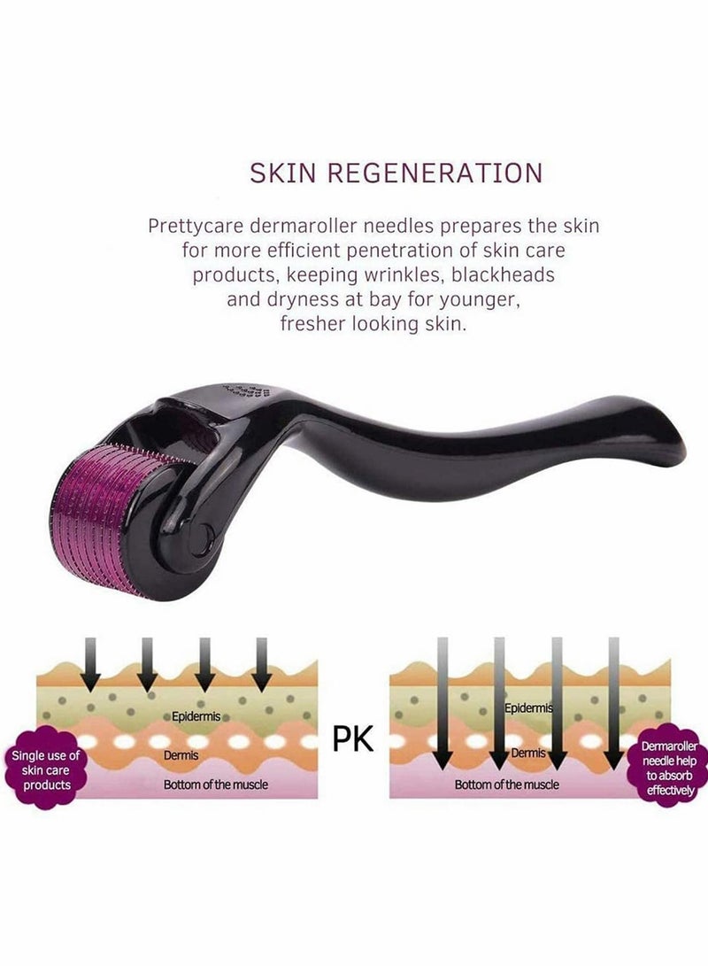 KASTWAVE Skin Roller Kit, Micro Needling System Was Use on Face, Eyes, Body to Reduce Wrinkles, Sun Damage, Dark Spots, Scars, Cellulite, set of 3 - Image 4