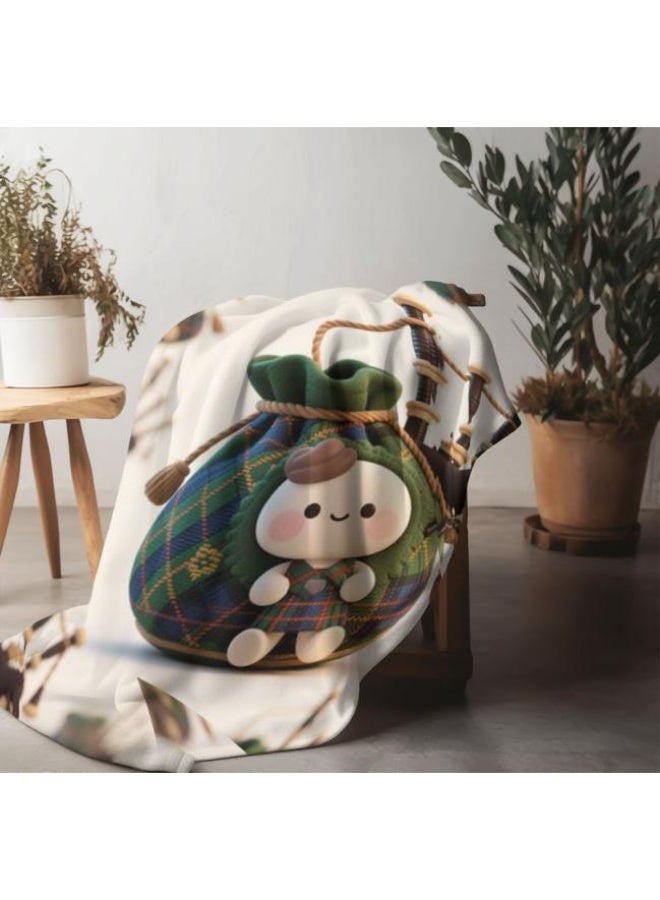 general Baby and children's cartoon flannel thin blanket (warm and comfortable, suitable for sleep, game use) 70cm*100cm - Image 5