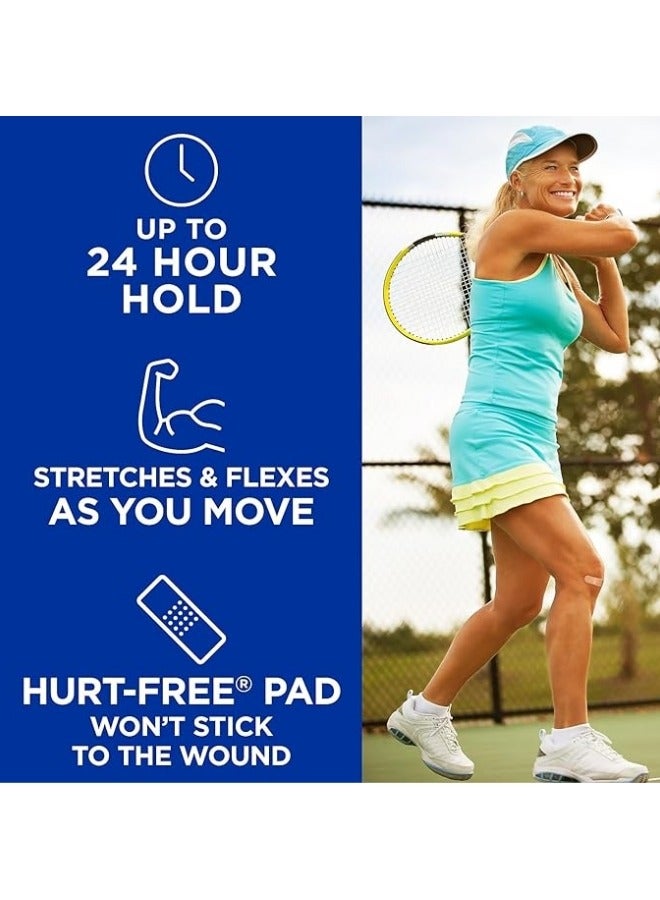 general Flexible Fabric Adhesive Bandages for Wound Care and First Aid, Four Size, 100 Count - Image 4