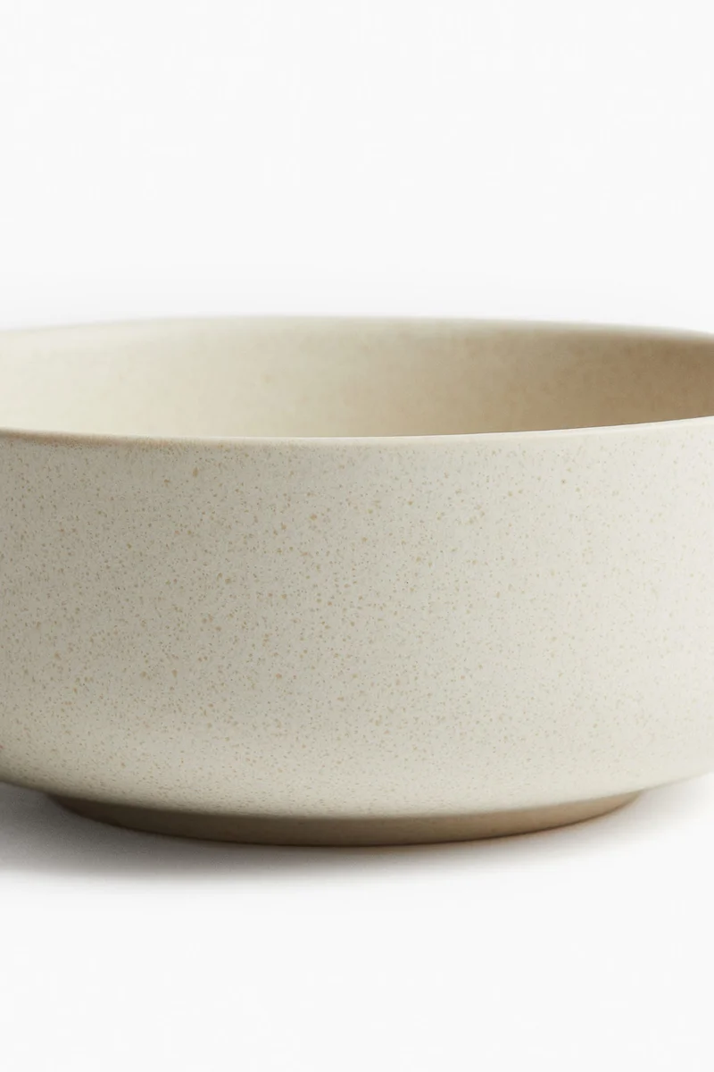 H&M 2-pack reactive-glaze bowls