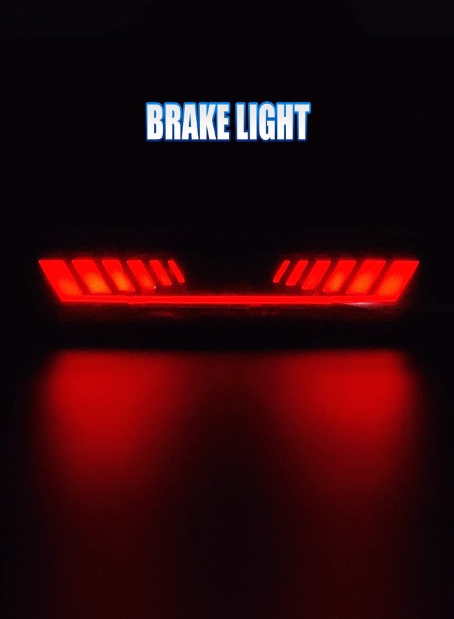 CMVT Auto Third 3rd Brake Light, TIME TUNNEL Sequential LED High Mount Stop Light for 99-06 Chevy Silverado/GMC Sierra 1500 2500 3500 HD, 2007 Silverado/Sierra Classic, Rear Center Cab Tail Lamp - Image 3