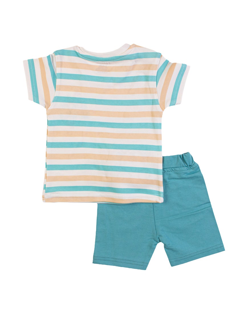 Zercon Summer Pajama Set for Newborn Babies 6299 - Image 3