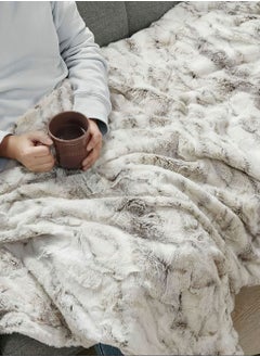 Family Bed quilt set Spanish fur 3 pieces size 240 x 240 cm model 1623 from Family Bed  - Image 3