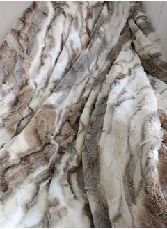 Family Bed quilt set Spanish fur 3 pieces size 240 x 240 cm model 1623 from Family Bed  - Image 4