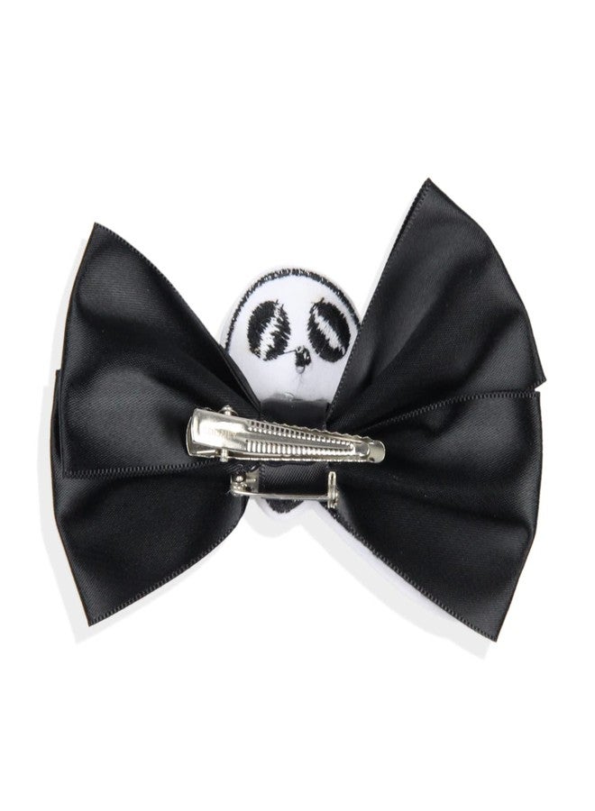 Bioworld The Nightmare Before Christmas Jack Skellington Hair Bow Hair Clip - Image 2