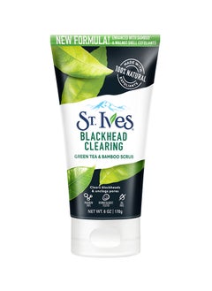 ST. Ives Blackhead Clearing Green Tea Face Scrub White 170grams  - Image 1