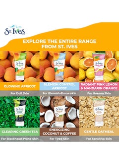 ST. Ives Blackhead Clearing Green Tea Face Scrub White 170grams  - Image 3
