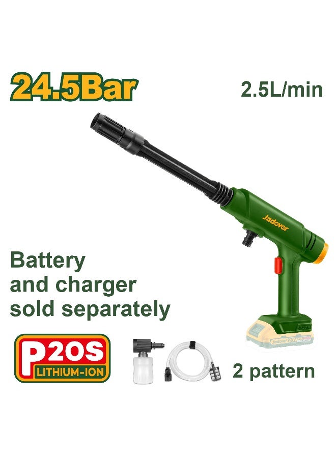 جاديفر  ماكينة غسيل بالبطارية + تانك صابون من جاديفر  JDQX1528 - Image 1