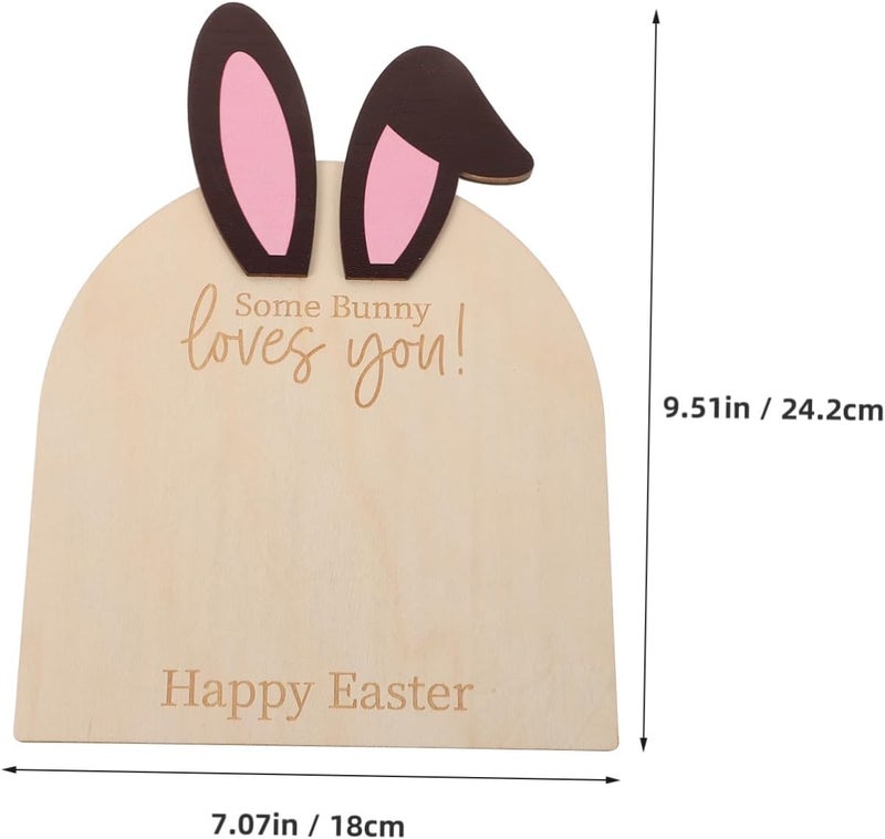 Global mainstream design picks Toddmomy Footprint Keepsake Frame Bunny-themed Wooden Ornament for Newborns for Easter Nursery Decor and Showers Capture Craftsmanship Consistent steady quality Multi usage UV resistant Light & sturdy Assorted trendy color picks Yearly optimized delivery route Modern warehouse management Leakproof sealed Diverse operation compatible Multiple design variants Low maintenance Multi-demand compliant quality New residential zone delivery General need oriented design Gulf climate fit Fault optimized construction Universal design Workday cycle fulfillment Climate adapted upgraded quality Updated modern design Systematic nationwide ship KSA local stock All-scene tailored quality Solid anti-deform - Image 2