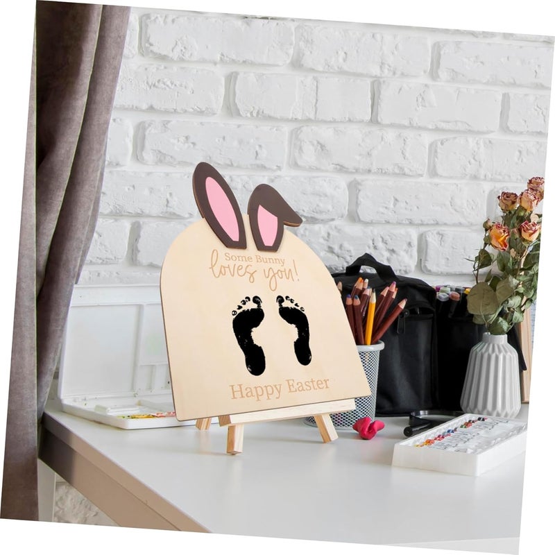 Global mainstream design picks Toddmomy Footprint Keepsake Frame Bunny-themed Wooden Ornament for Newborns for Easter Nursery Decor and Showers Capture Craftsmanship Consistent steady quality Multi usage UV resistant Light & sturdy Assorted trendy color picks Yearly optimized delivery route Modern warehouse management Leakproof sealed Diverse operation compatible Multiple design variants Low maintenance Multi-demand compliant quality New residential zone delivery General need oriented design Gulf climate fit Fault optimized construction Universal design Workday cycle fulfillment Climate adapted upgraded quality Updated modern design Systematic nationwide ship KSA local stock All-scene tailored quality Solid anti-deform - Image 5