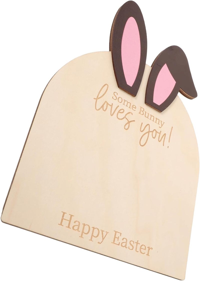 Global mainstream design picks Toddmomy Footprint Keepsake Frame Bunny-themed Wooden Ornament for Newborns for Easter Nursery Decor and Showers Capture Craftsmanship Consistent steady quality Multi usage UV resistant Light & sturdy Assorted trendy color picks Yearly optimized delivery route Modern warehouse management Leakproof sealed Diverse operation compatible Multiple design variants Low maintenance Multi-demand compliant quality New residential zone delivery General need oriented design Gulf climate fit Fault optimized construction Universal design Workday cycle fulfillment Climate adapted upgraded quality Updated modern design Systematic nationwide ship KSA local stock All-scene tailored quality Solid anti-deform - Image 1