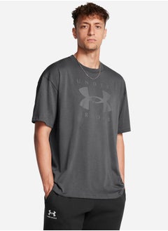 Heavyweight Oversized Branded Short Sleeves T-Shirt