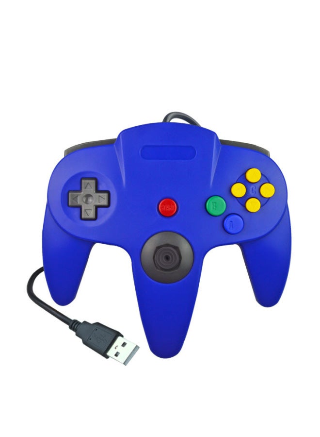 N64 Controller Usb Wired Gamepad For Pc Mac Compatible Wireless Trigger Button Type None Interface Type Usb Gaming Controllers-Product Color:Transparent Green  - Image 3