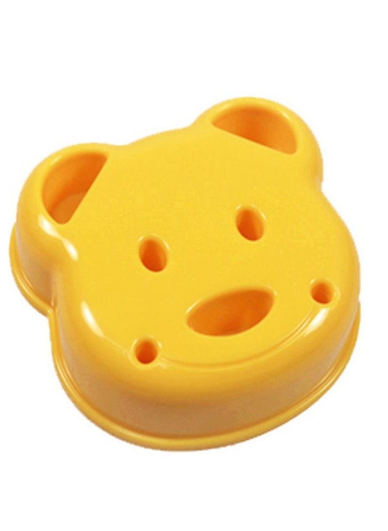 قالب مطبخ نزهة DIY على شكل حيوان، أداة تشكيل أرز، ملحقات بينتو، دب باندا لطيف، قاطع ساندويتش، كعكة، خبز، صانع خبز محمص، شكل صغير - Image 5